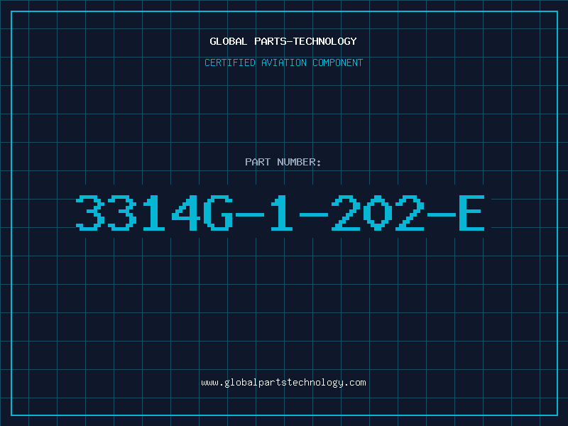 Aviation Part 3314G-1-202-E