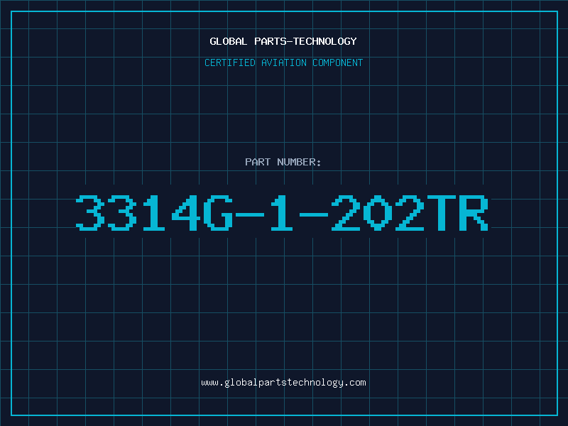 Aviation Part 3314G-1-202TR