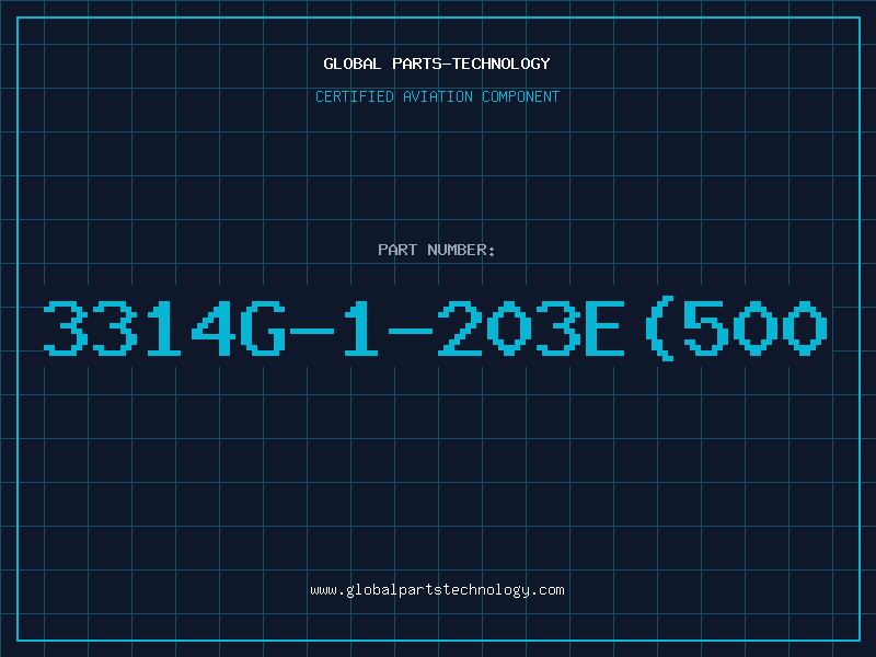 Aviation Part 3314G-1-203E(500