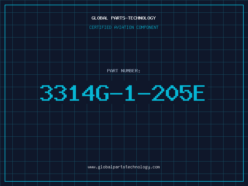 Aviation Part 3314G-1-205E