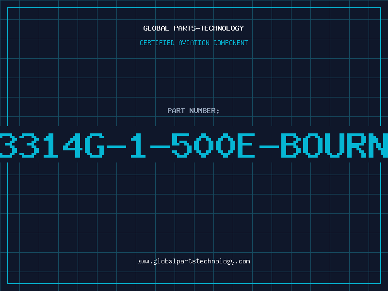 Aviation Part 3314G-1-500E-BOURN