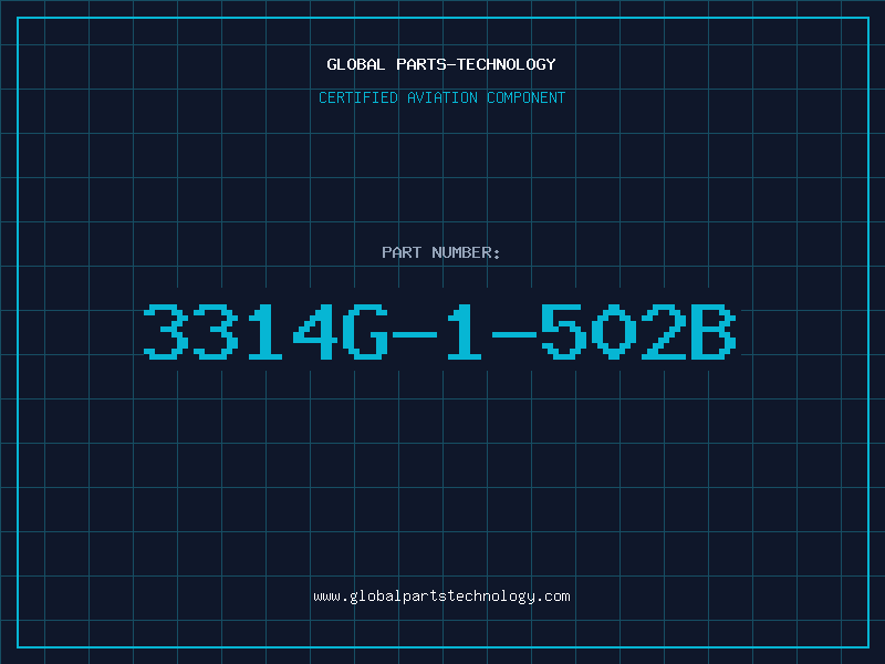 Aviation Part 3314G-1-502B
