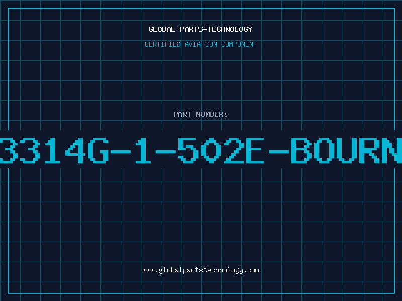 Aviation Part 3314G-1-502E-BOURN