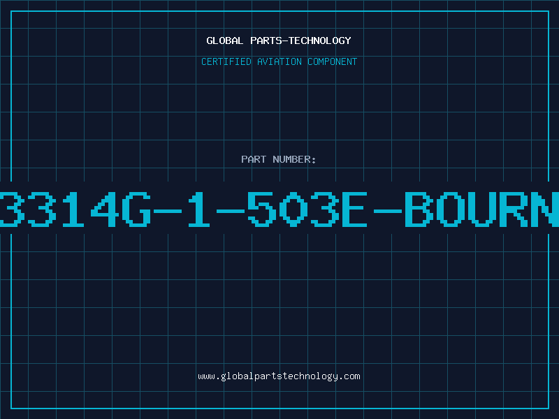 Aviation Part 3314G-1-503E-BOURN