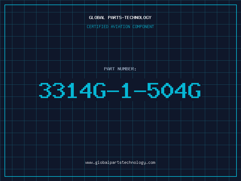 Aviation Part 3314G-1-504G