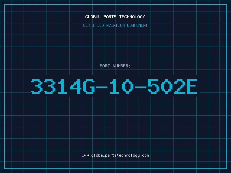 Aviation Part 3314G-10-502E