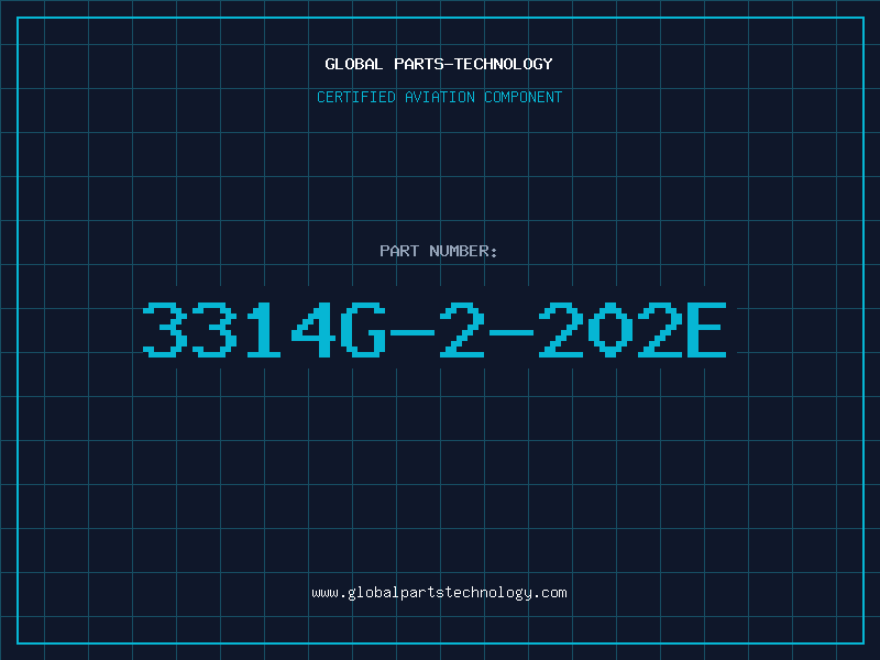 Aviation Part 3314G-2-202E