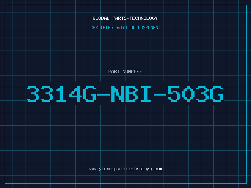 Aviation Part 3314G-NBI-503G