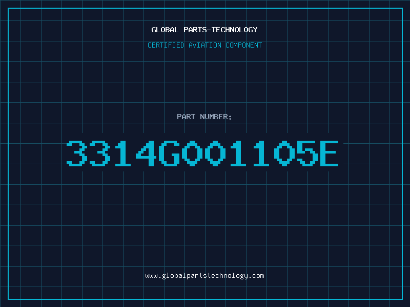 Aviation Part 3314G001105E