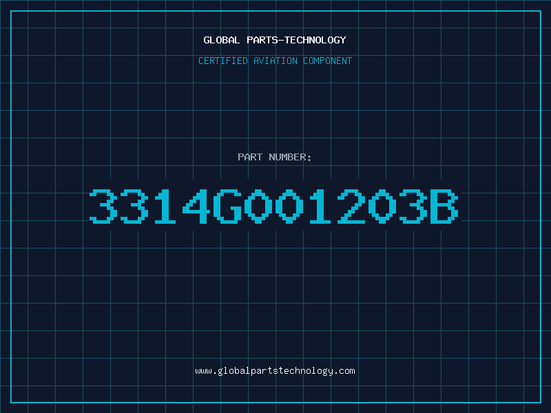 Aviation Part 3314G001203B