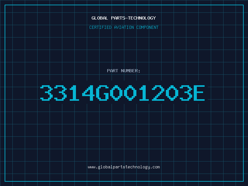 Aviation Part 3314G001203E