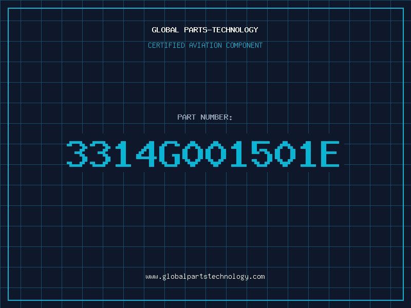 Aviation Part 3314G001501E