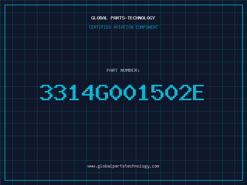 Aviation Part 3314G001502E