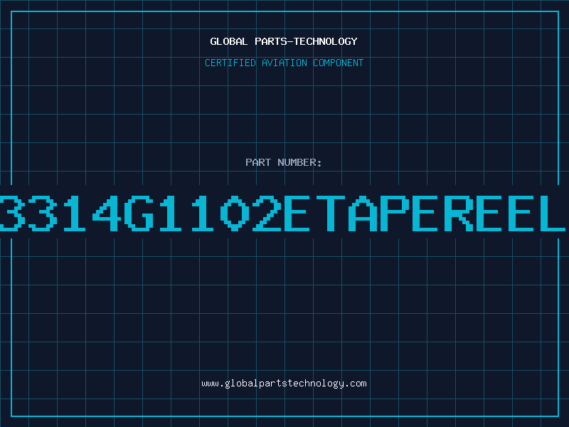 Aviation Part 3314G1102ETAPEREEL