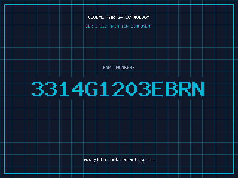 Aviation Part 3314G1203EBRN