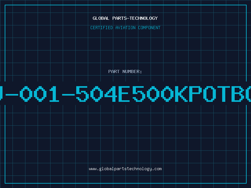 Aviation Part 3314J-001-504E500KPOTBOU/94