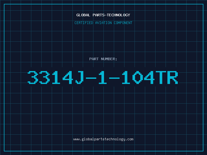 Aviation Part 3314J-1-104TR