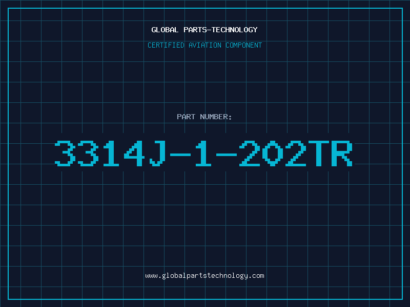 Aviation Part 3314J-1-202TR