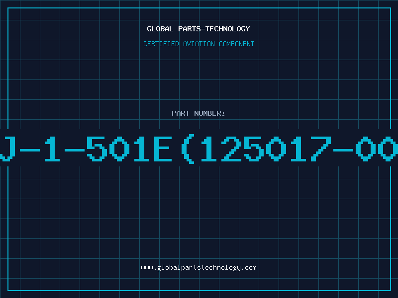 Aviation Part 3314J-1-501E(125017-008-00