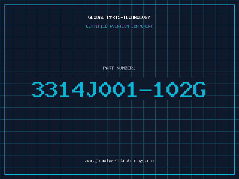 Aviation Part 3314J001-102G