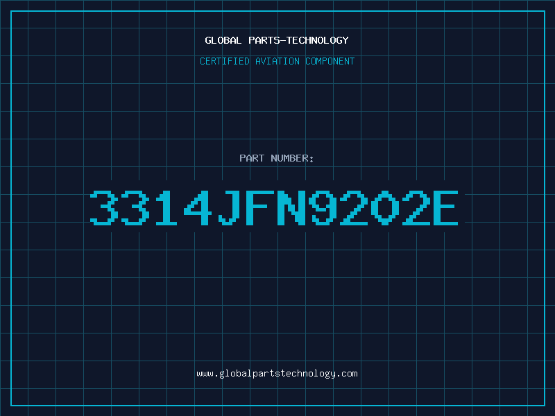 Aviation Part 3314JFN9202E