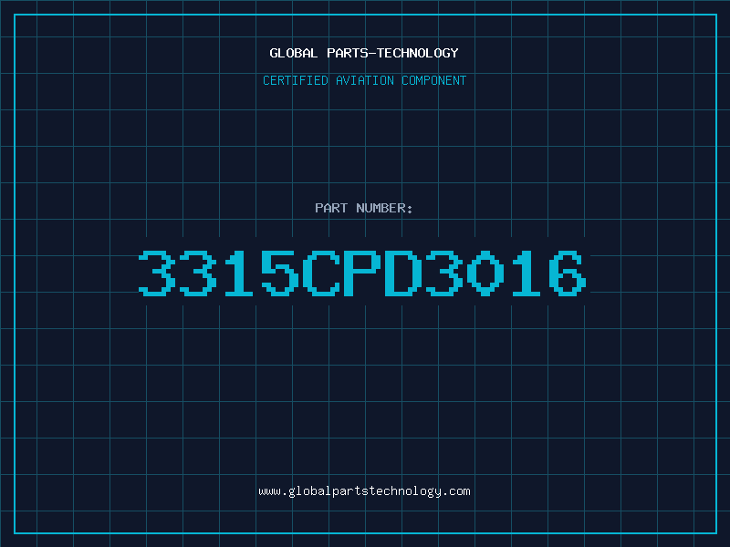 Aviation Part 3315CPD3016