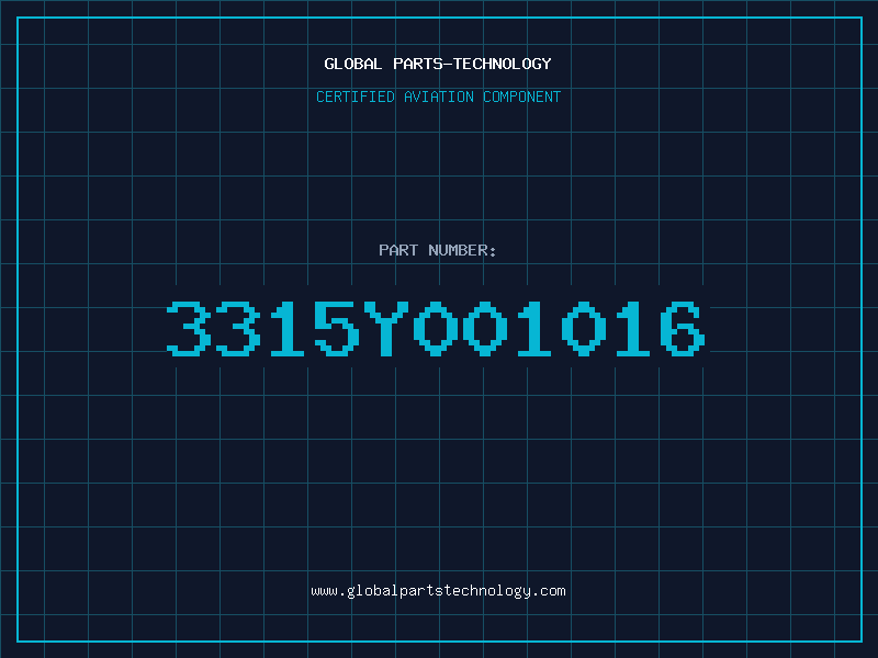 Aviation Part 3315Y001016