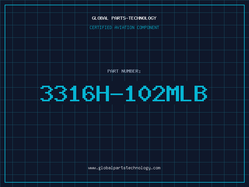 Aviation Part 3316H-102MLB