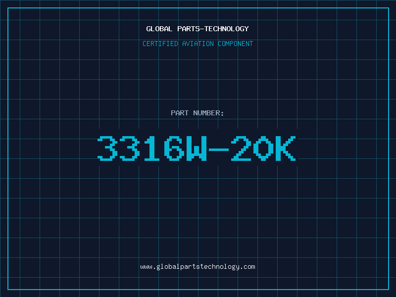 Aviation Part 3316W-20K