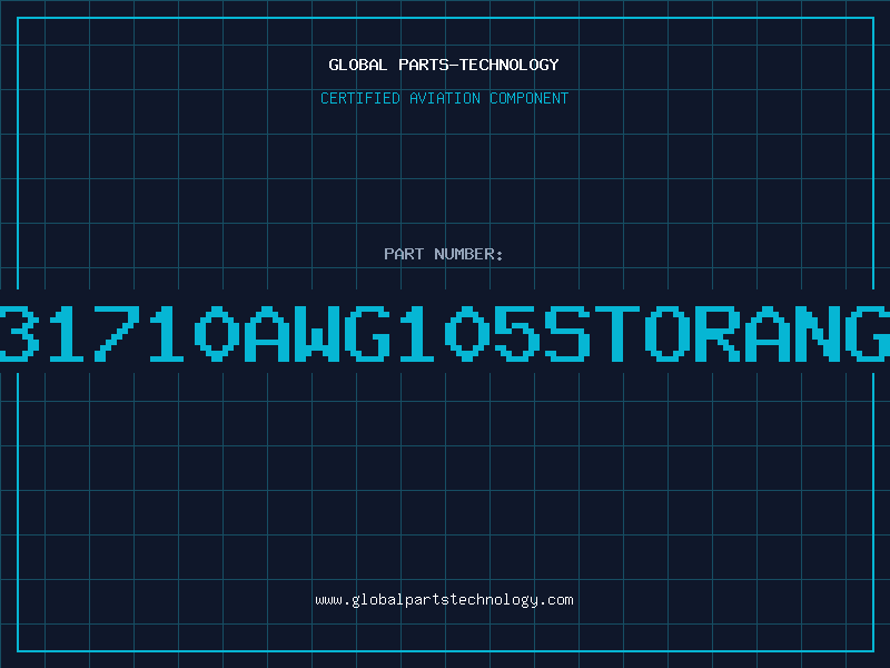 Aviation Part 331710AWG105STORANGE