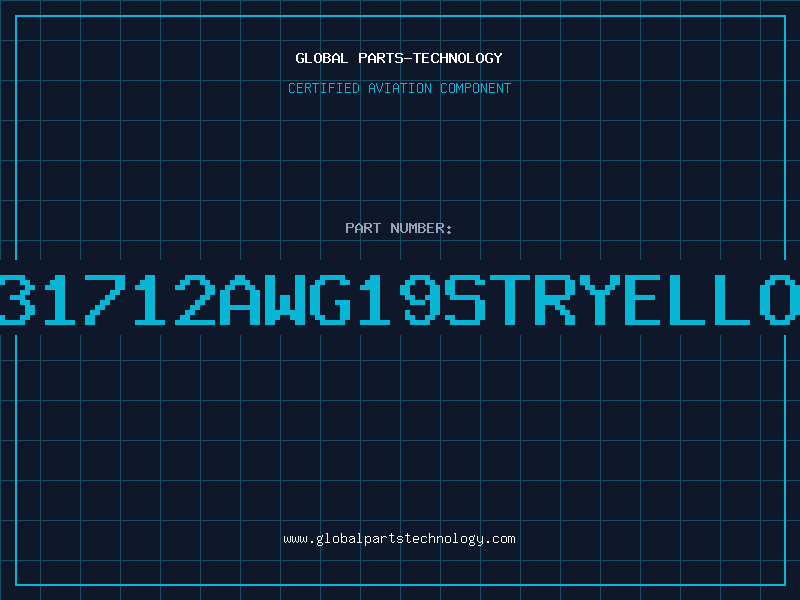 Aviation Part 331712AWG19STRYELLOW