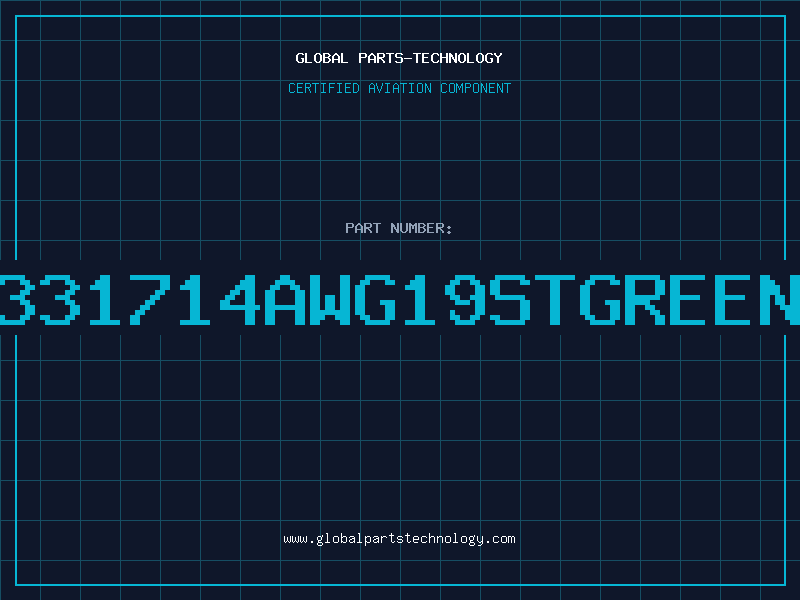 Aviation Part 331714AWG19STGREEN