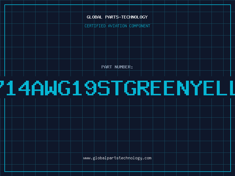Aviation Part 331714AWG19STGREENYELLOWS