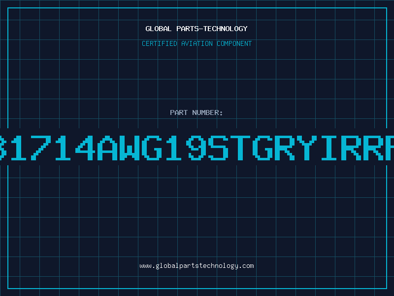 Aviation Part 331714AWG19STGRYIRRPV