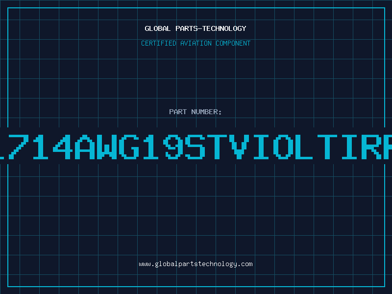 Aviation Part 331714AWG19STVIOLTIRRPV
