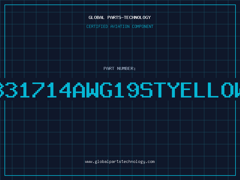 Aviation Part 331714AWG19STYELLOW