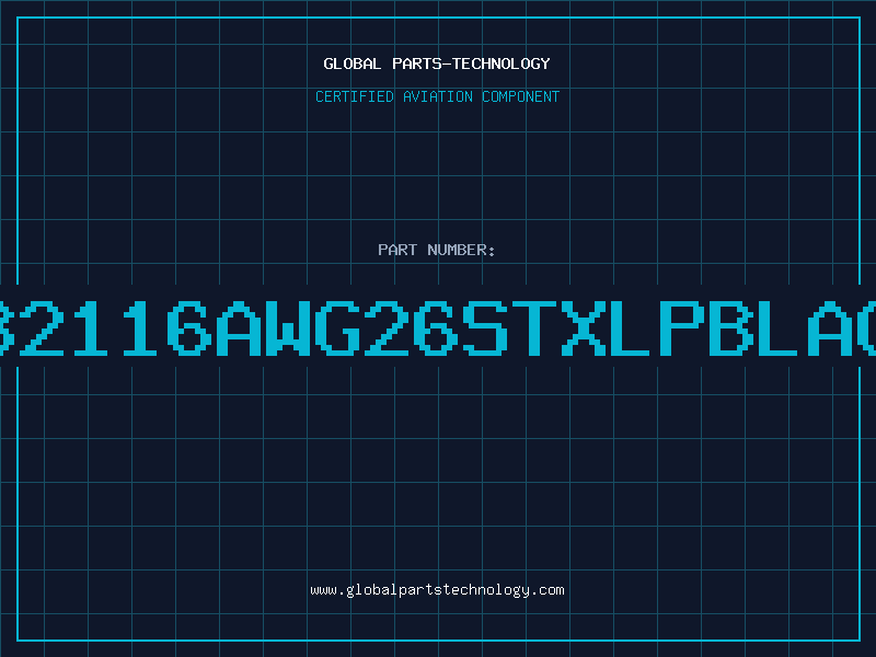 Aviation Part 332116AWG26STXLPBLACK