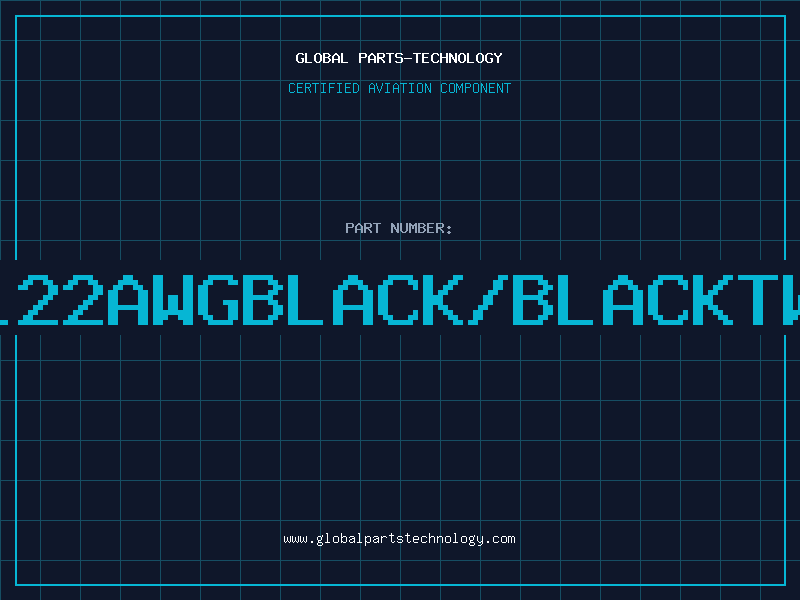 Aviation Part 332122AWGBLACK/BLACKTWIST