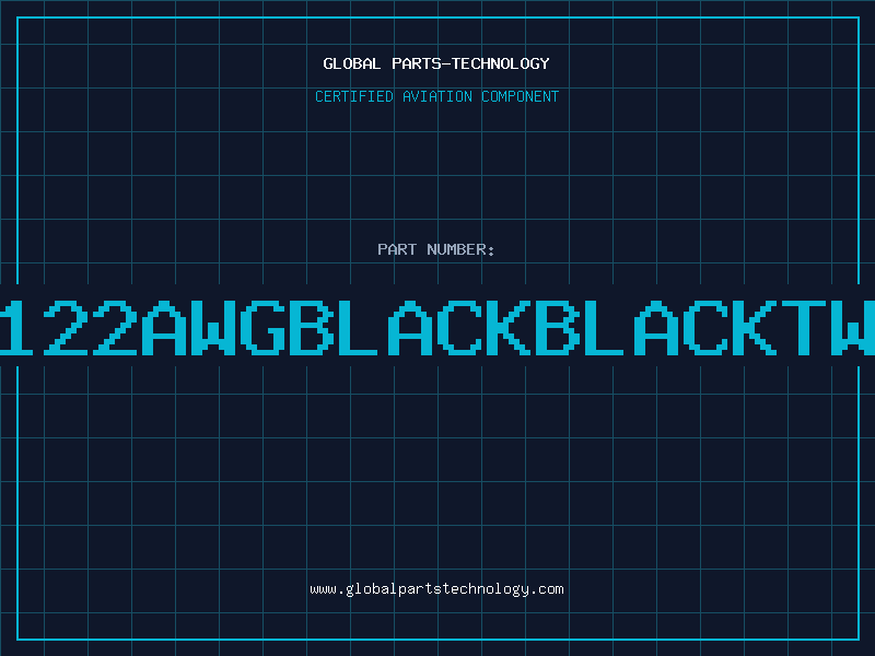 Aviation Part 332122AWGBLACKBLACKTWIST