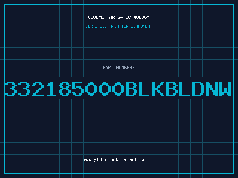Aviation Part 332185000BLKBLDNW