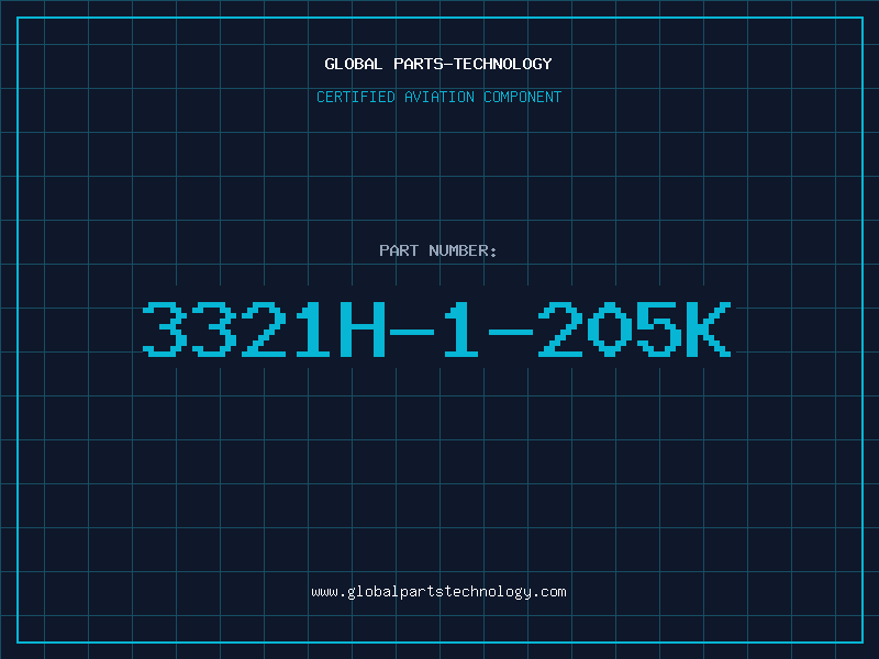 Aviation Part 3321H-1-205K
