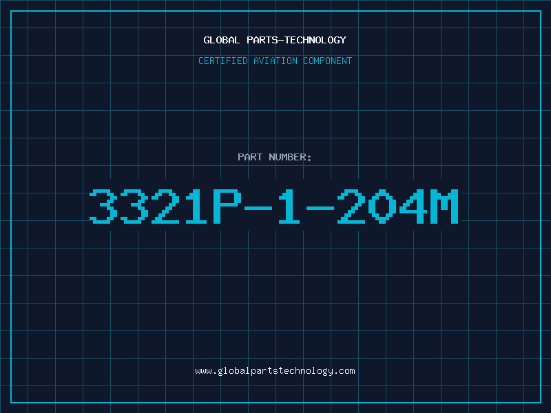 Aviation Part 3321P-1-204M