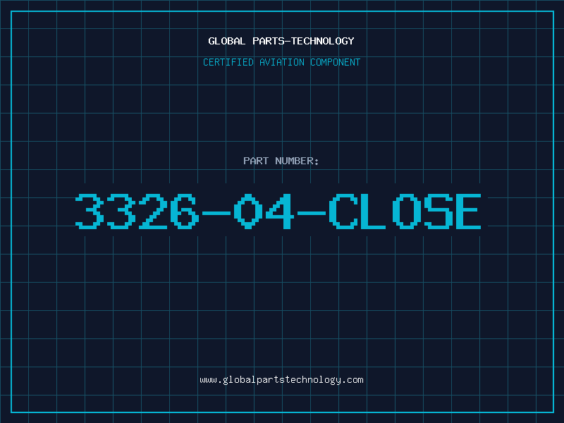 Aviation Part 3326-04-CLOSE