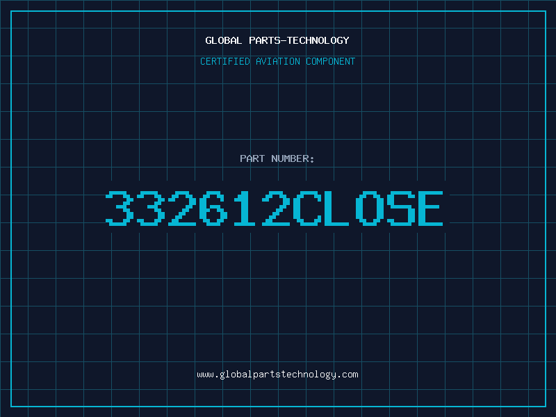 Aviation Part 332612CLOSE