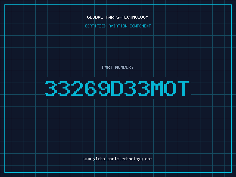 Aviation Part 33269D33MOT