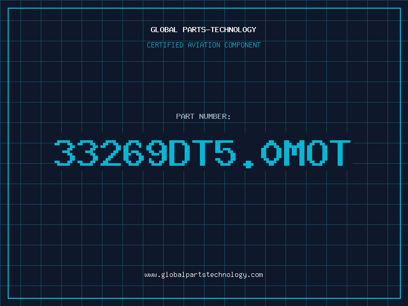 Aviation Part 33269DT5.0MOT