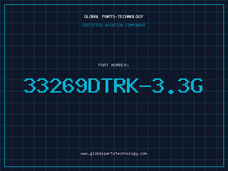 Aviation Part 33269DTRK-3.3G