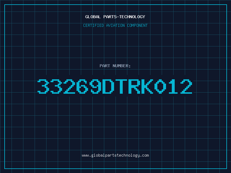 Aviation Part 33269DTRK012