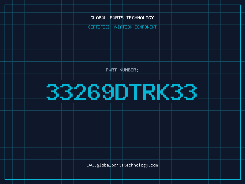 Aviation Part 33269DTRK33