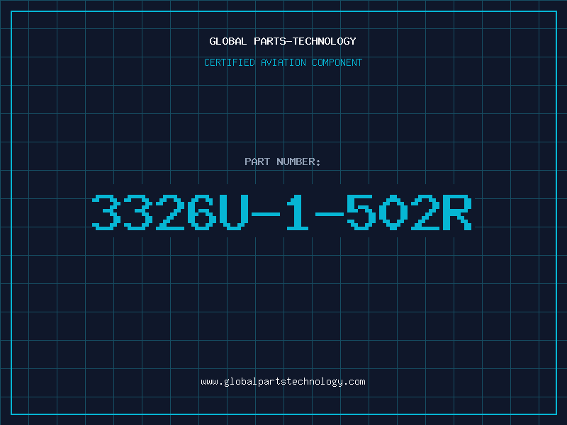 Aviation Part 3326U-1-502R